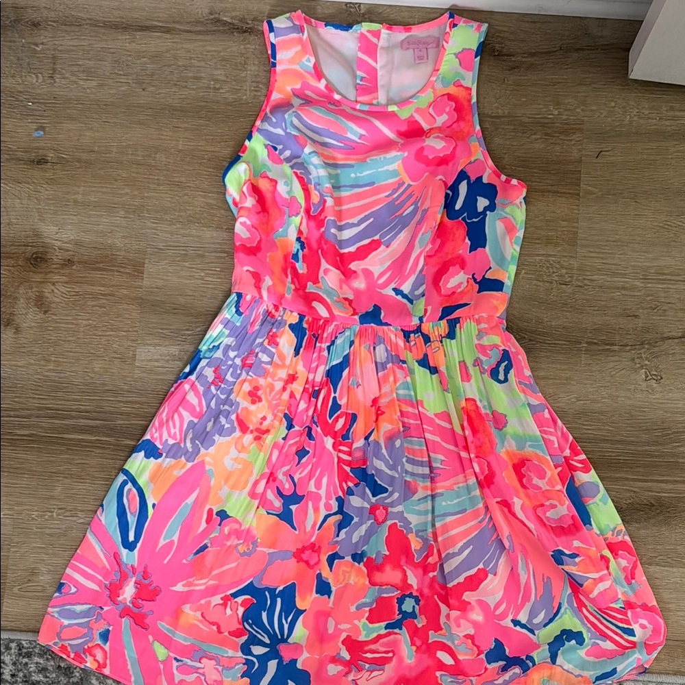 Lilly Pulitzer pleated dress size 2